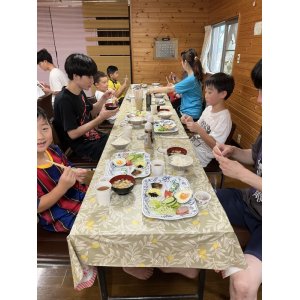 第19回 夏季合宿 朝食風景