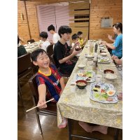 第19回 夏季合宿 朝食風景